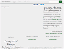 Tablet Screenshot of graveyards.com